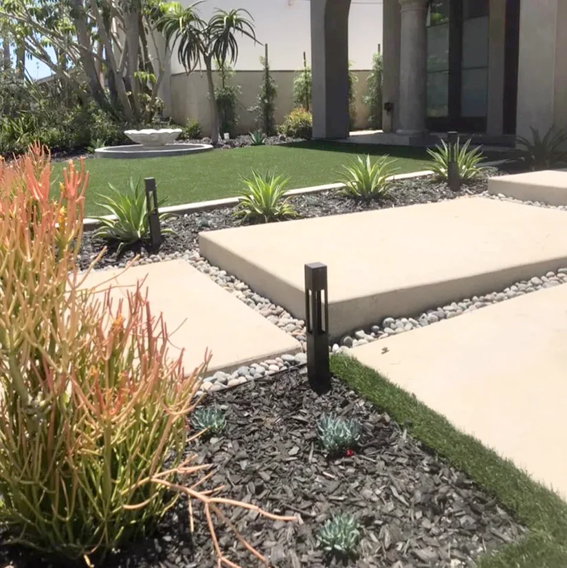 installing real grass